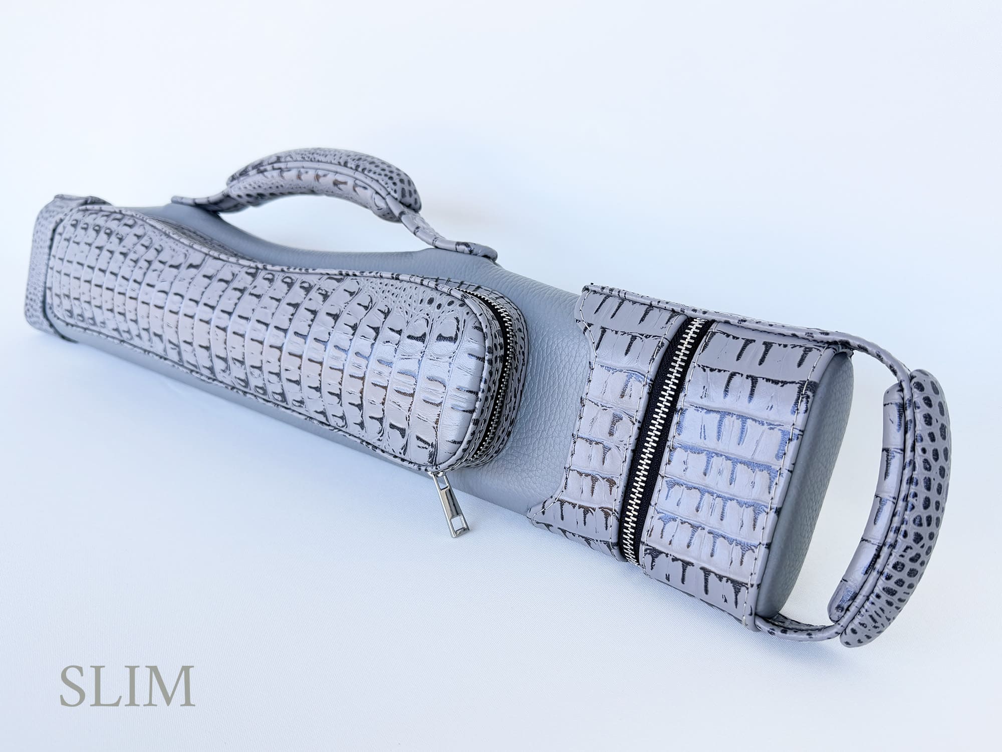 Тубус SLIM для трехсоставного кия   TS 068 3-ка SLIM светло-серый комби